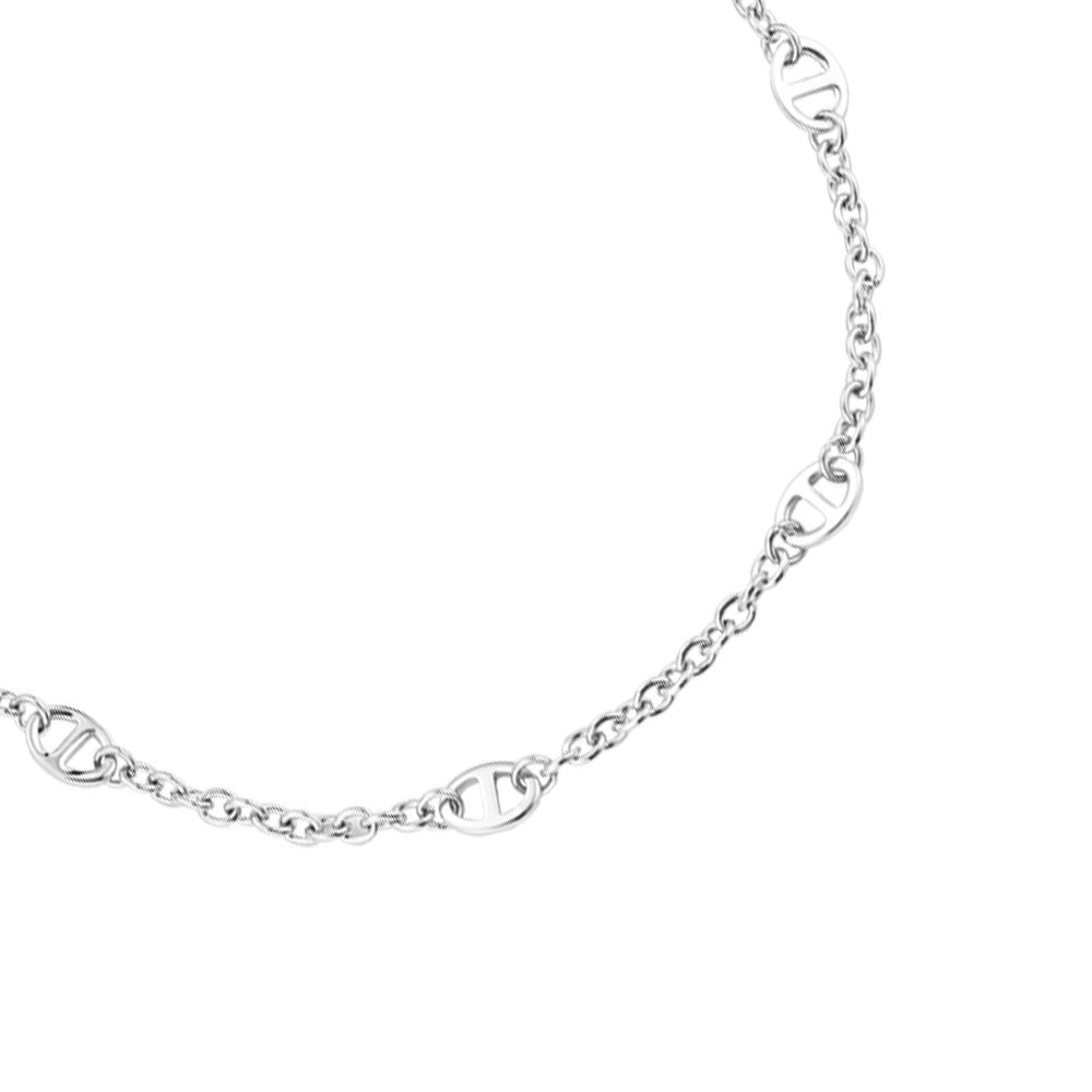 Halskette "Multiple Nose Chain" Edelstahl 14K vergoldet in zwei Farben