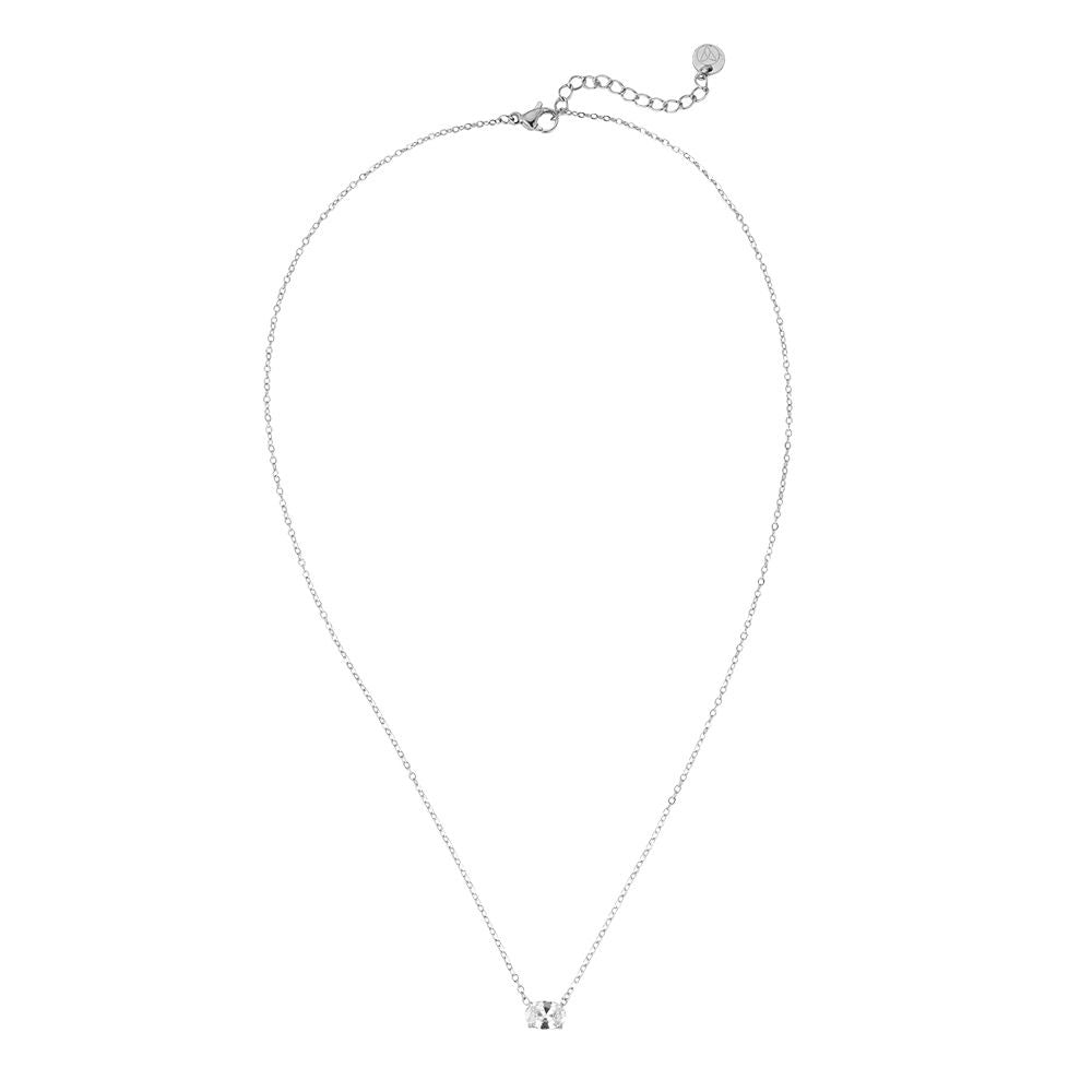Halskette "Diamond Heart Mini" Edelstahl 14K vergoldet in zwei Farben