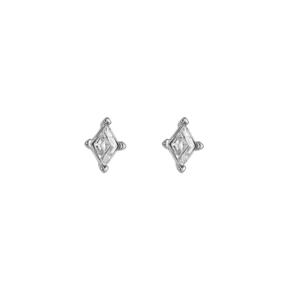 Ohrstecker "Kite Diamonds" Edelstahl 14K vergoldet