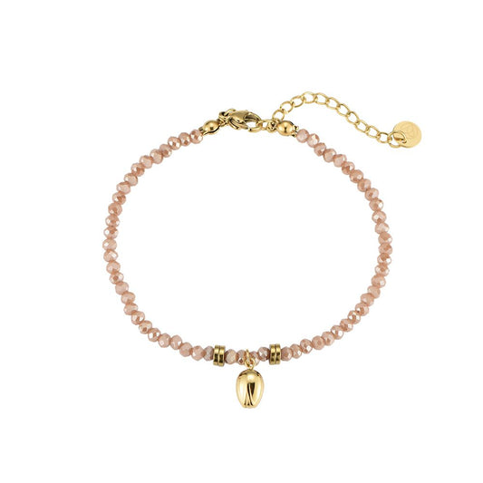 Armband "Fruitful" Edelstahl 14K vergoldet