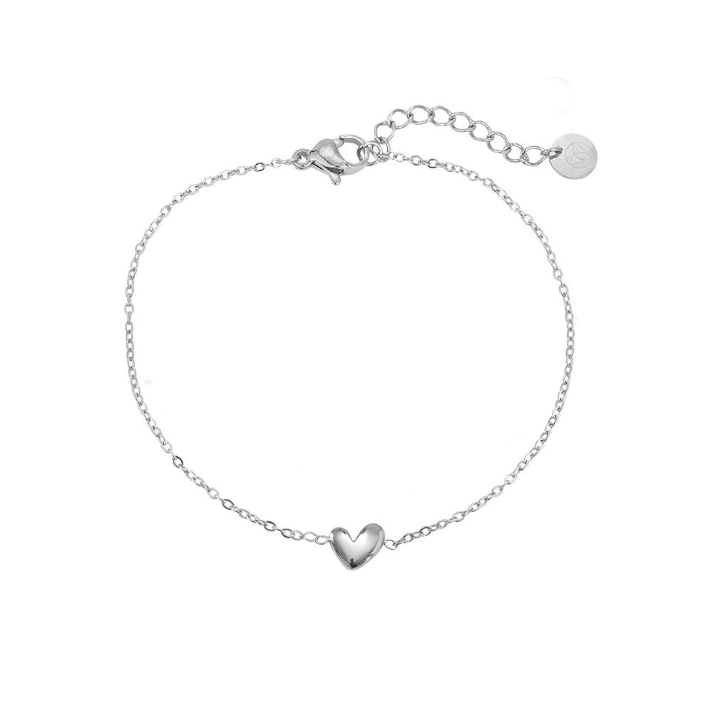 Armband "My Sweet Little" Edelstahl 14K vergoldet in zwei Farben