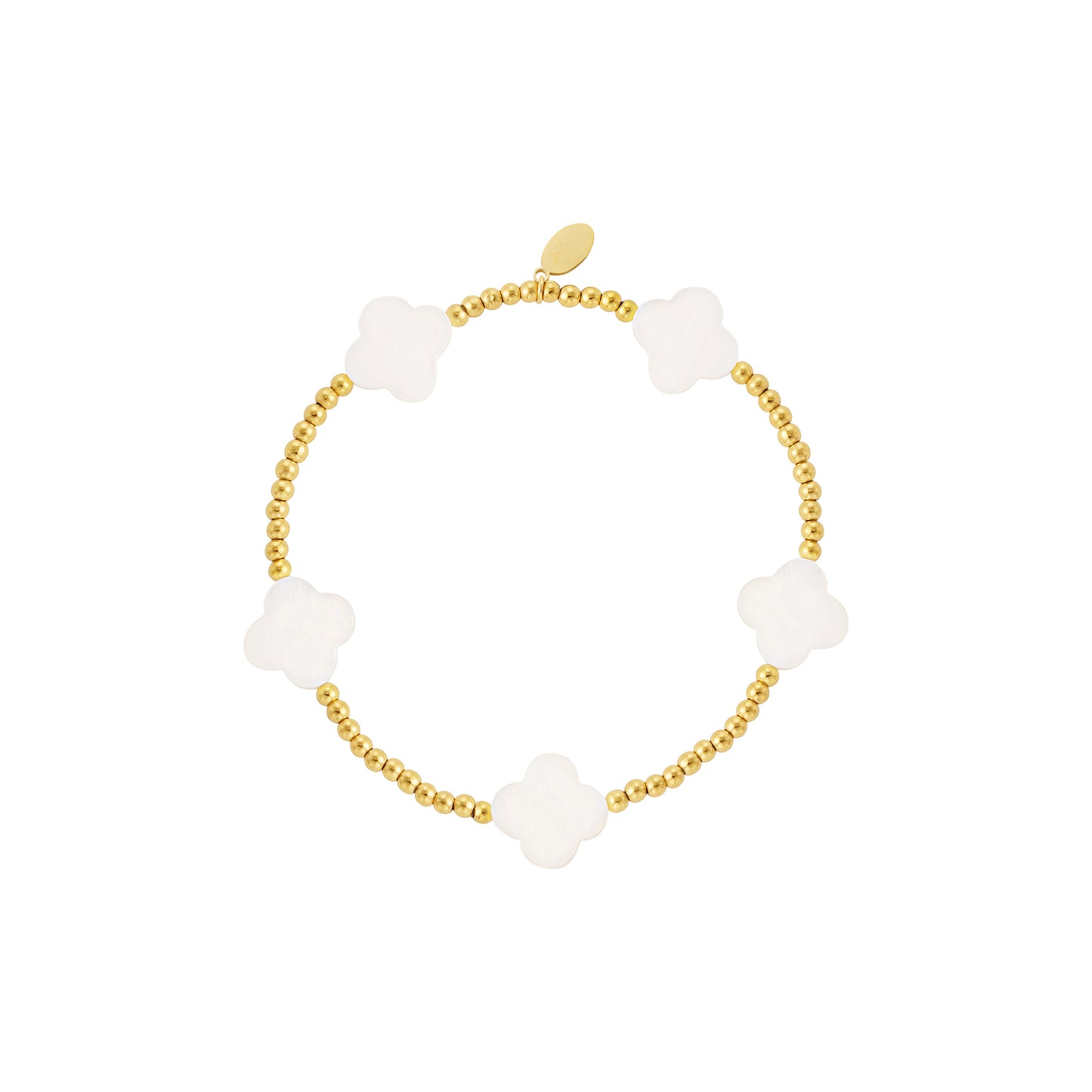 Armband "Blossom" Edelstahl 18K vergoldet